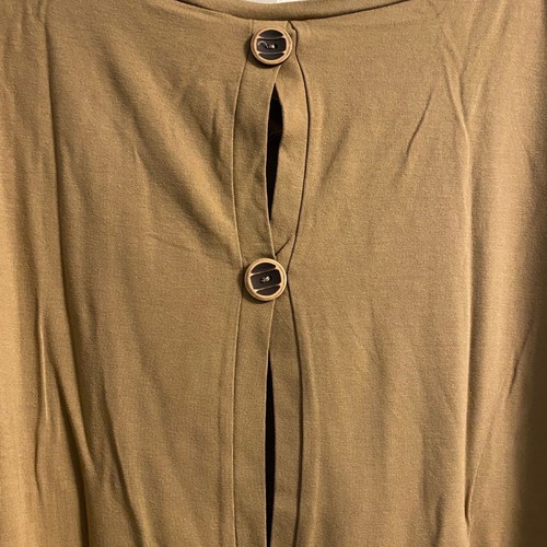 Garantie blouse XL brown, new with batwing sleeves