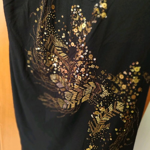 Diesel Black Reversible Dress Like New, Size L
