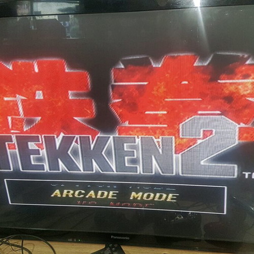 Tekken 2 PS1 PAL UK Platinum used, complete