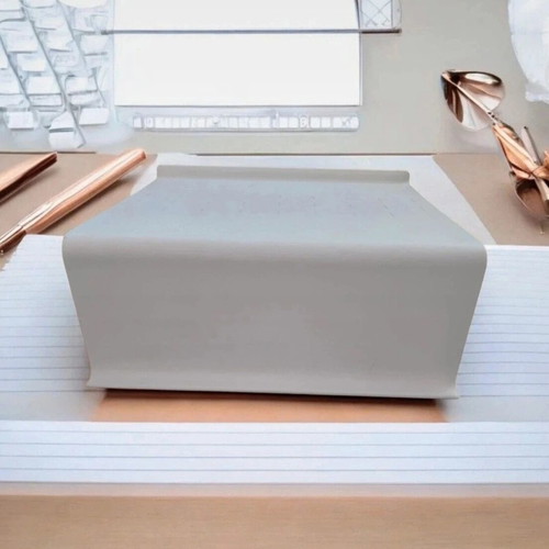 Laptop and tablet stand white like new, ergonomic desk accessory