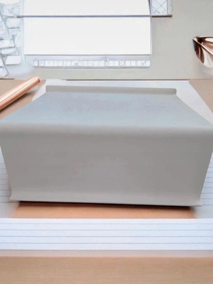 Laptop and tablet stand white like new, ergonomic desk accessory