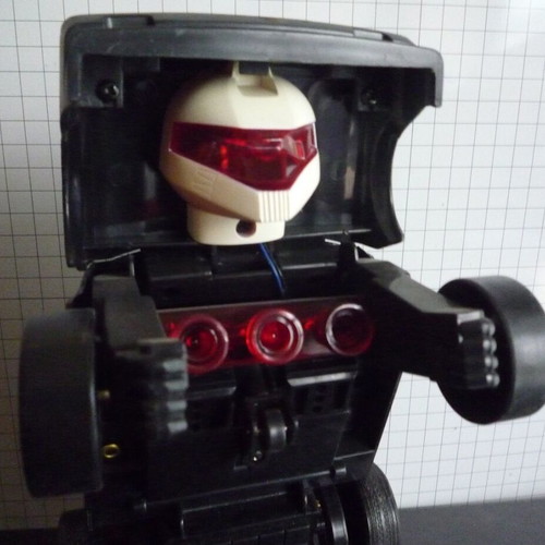 Dah yang toy Robot riser 1985 used transforming car
