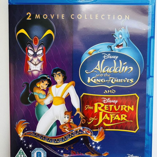Aladdin 3 Movie Boxset Blu-ray Like New, Greek Dubbed