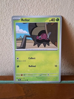 Pokemon card Rellor new