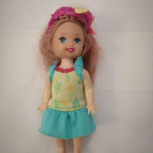 Barbie and 2 kids used, pack
