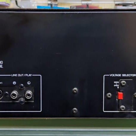 Yamaha TC-520B cassette player used, fully functional with minor marks