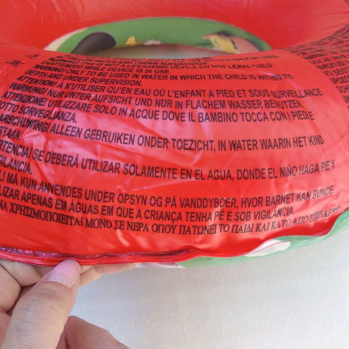 Disney swim ring like new with Disney characters