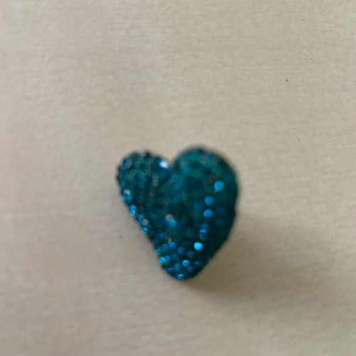 Earrings with rhinestones like new in nice color