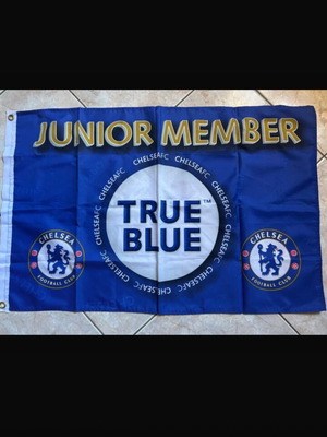 Chelsea flag like new, official replica
