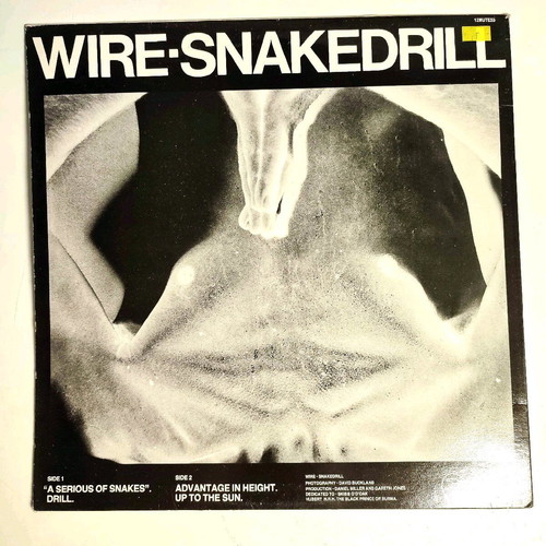 Wire Snakedrill 12" EP 1986 like new, electronic