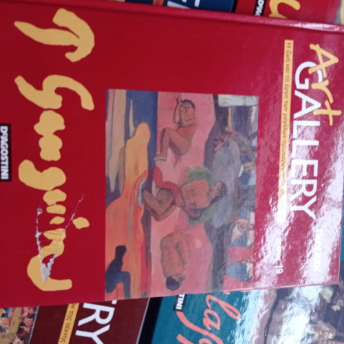 Art Gallery 17 volumes like new with works of great painters