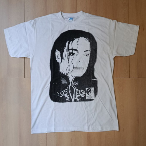 Michael Jackson fashion t-shirt new, 100% cotton, size L, white