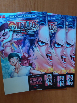 One Piece Ace's Story The Manga καινούργιο, Free Comic Book Day 2024