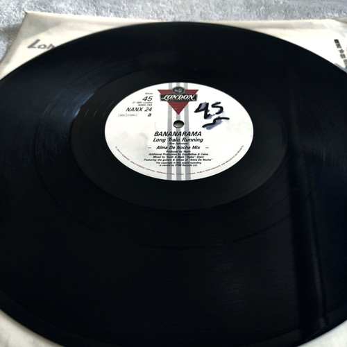 Bananarama Long Train Running 12'' Vinyl Maxi Single used, electronic