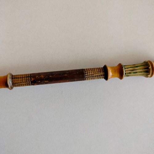 Wooden pipe used with nice details