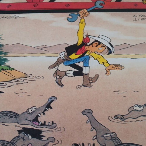 Lucky Luke No 63 The Bridge of Mississippi comic like new 1995