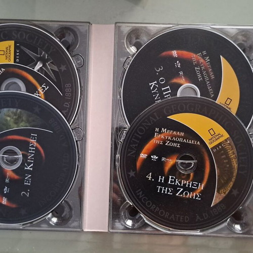 The Great Encyclopedia of Life 8 DVD set National Geographic like new