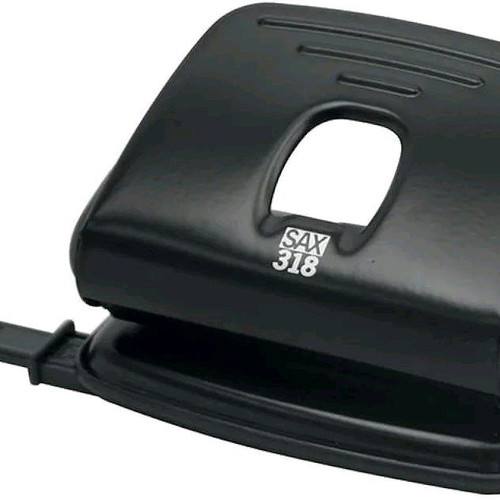 Perforator SAX 318 used, black, 15 sheets
