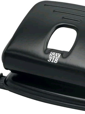 Perforator SAX 318 used, black, 15 sheets