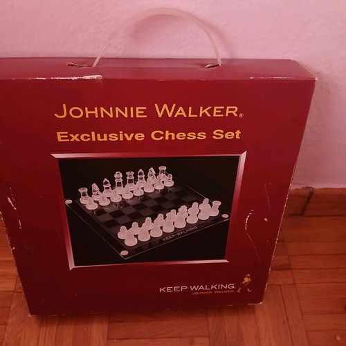 Collectible Johnnie Walker Exclusive Chess Set