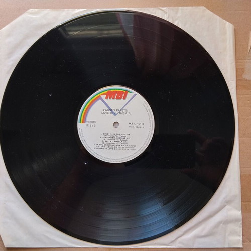 Fausto Papetti Love Is In The Air LP near mint, folk