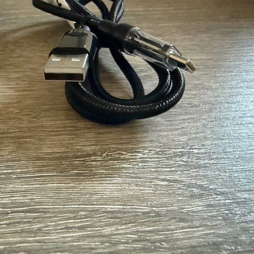 Car charger used with type C cable and music playback feature