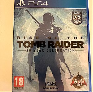 Rise of the Tomb Raider 20 Year Celebration Edition PS4 Game