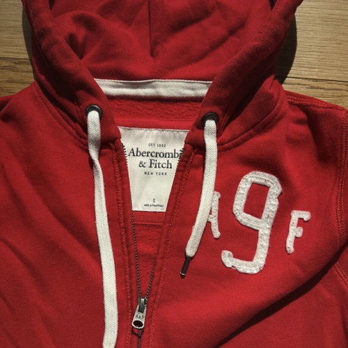 Abercrombie and Fitch jacket like new, red, size S