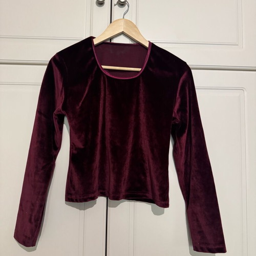 Velvet blouse like new, size M / 38 / 10