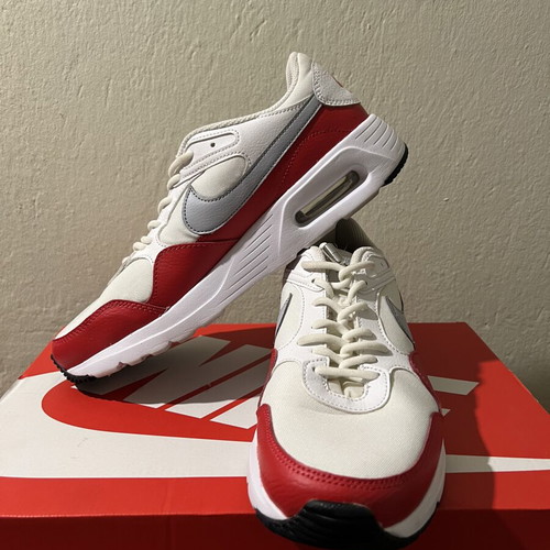 Nike Air Max SC-41 sneakers, red and white, size 41