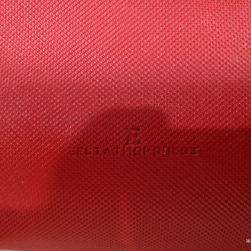 Efstathopoulos red women's shoulder tote bag