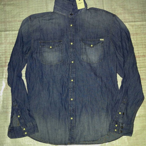 Jack & Jones jean shirt, cowboys style, blue, M-L