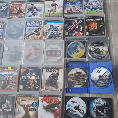 PS3 games like new, pack of 48