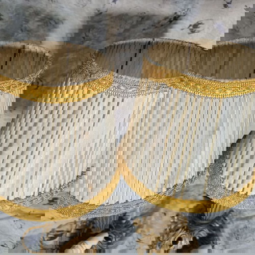 Две бронзови нощни лампи употребявани