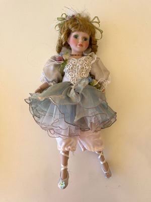 Doll used, 40cm height