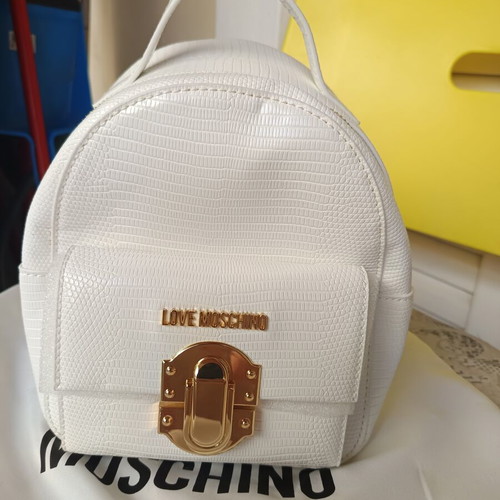 Love Moschino Backpack new, white
