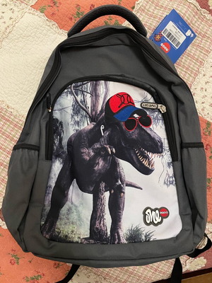Lyc Sac Jurassic Park backpack new with tags gray