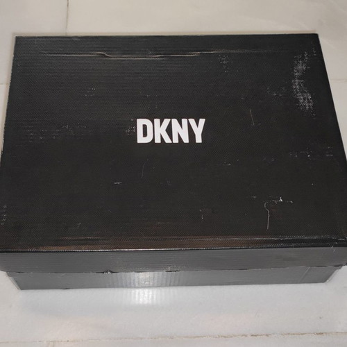 DKNY 12cm Black Leather Pumps New, Size 38