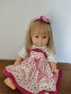 Gotz vintage doll used, with loosened elastic