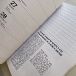 Calendar 2017 from newspaper insert
