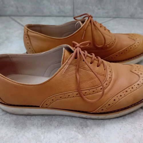 Women’s Oxford Tsakiris Mallas used, brown, size 41
