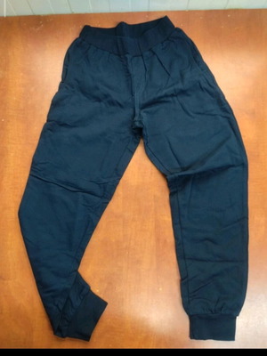 Unisex kids' tracksuit used, blue, size 140 cm