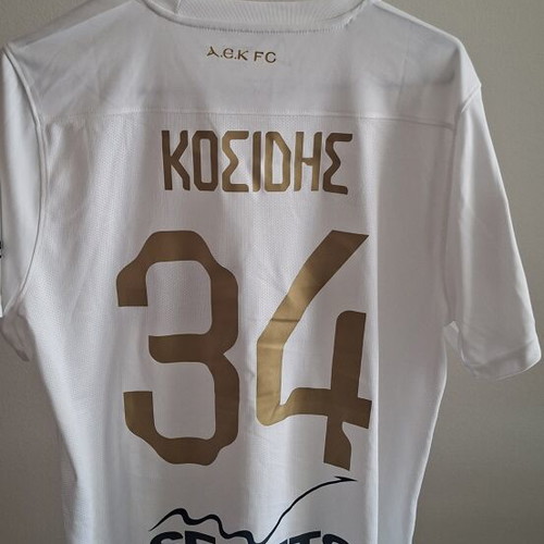 AEK 2025-2026 Kosidis jersey with patch