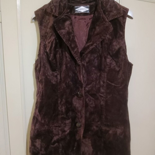 Velvet vest jacket Small size