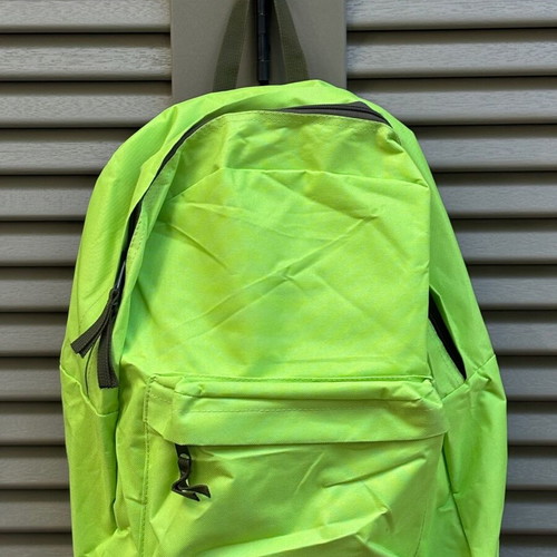 School bag like new, light green