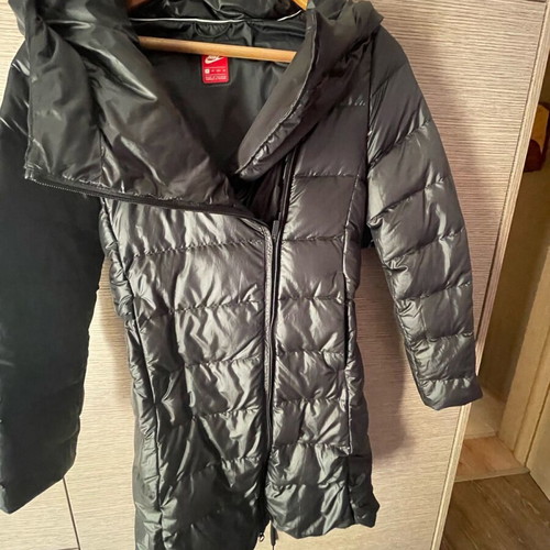 Nike puffer girl 146 cm black like new