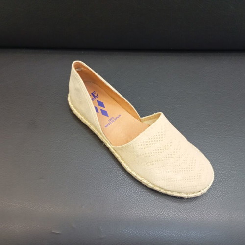 Ace espadrilles beige genuine leather new, size 40