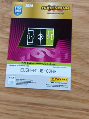 ZECA limited edition panini xl andrenalyn 2024 fifa 365