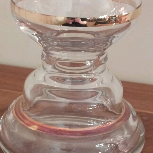 Vintage crystal vases 25 cm like new