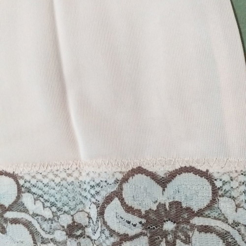 Vintage nylon slip new, size 50, beige